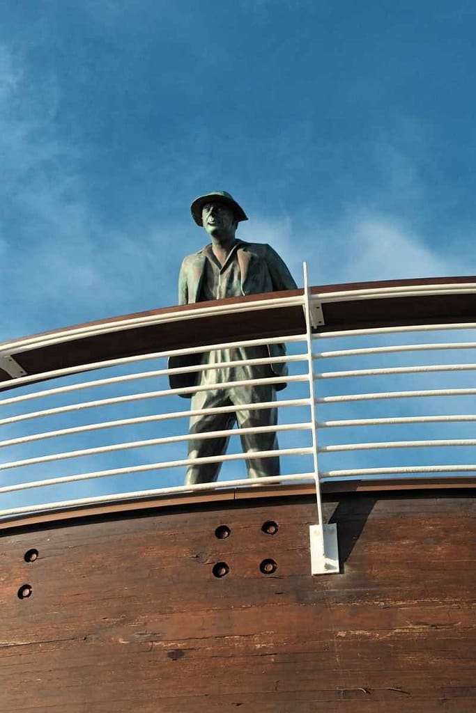 Les plages de Loire-Atlantique avec son chien : Vue de Mr Hulot de face de la plage du même nom