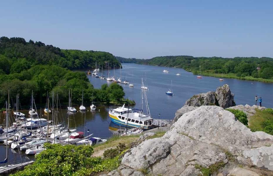Escapades au-delà de la Loire-Atlantique : vue sur le port et la Vilaine